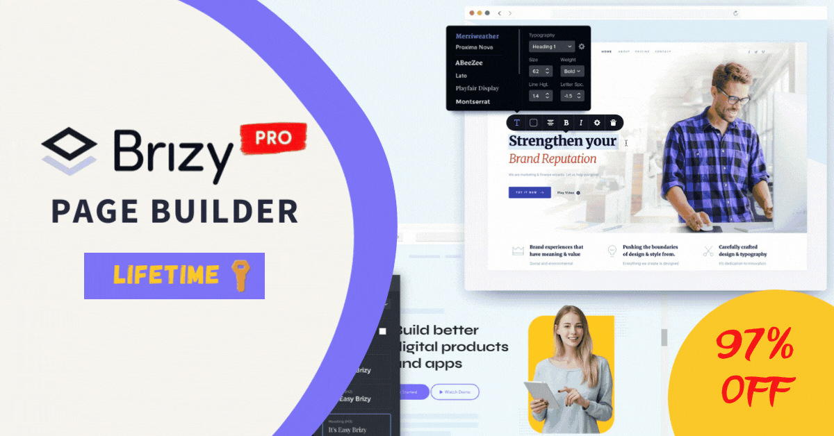 [Key lifetime] Brizy Pro plugin tạo landing page WordPress tốt nhất ...