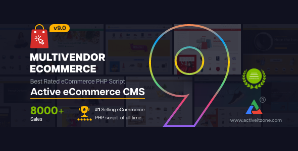 Active eCommerce CMS trên Chợ Theme